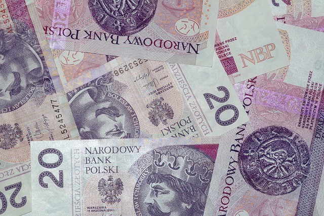 polské bankovky